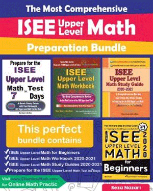 The Most Comprehensive ISEE Upper Level Math Preparation Bundle